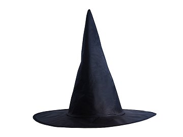 Chapeau de sorcière, noir