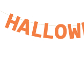 Banner Halloween, 2.5 m, orange