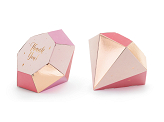 Boîtes Diamants, 10x12x11.5 cm, mélange (1 pqt. / 6 pc.)
