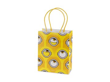 GIft bags Minions, 12x15.5x6 cm, yellow (1 pkt / 6 pc.)