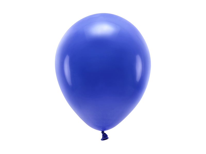 Latexballong ECO – pastell – marinblå – 26 cm – 10-pack