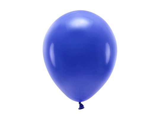 Ballons Eco 26 cm pastel, bleu marine (1 pqt. / 10 pc.)