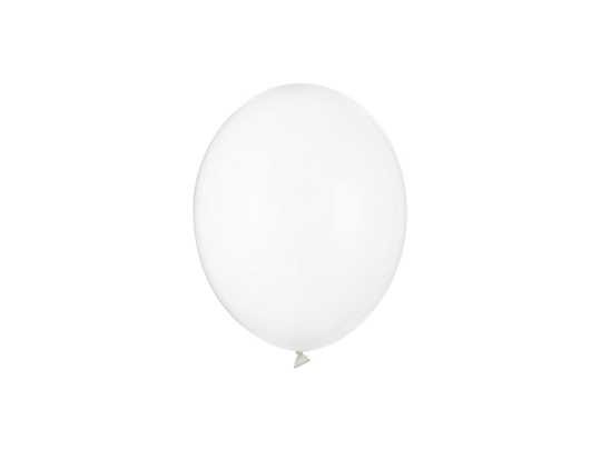 Ballons Strong 12cm, Cristal claire (1 pqt. / 100 pc.)