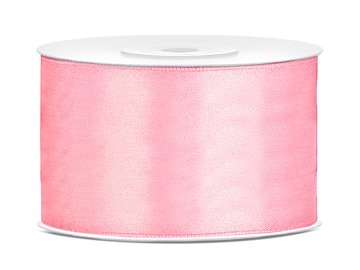 Satin Ribbon, light pink, 38mm/25m (1 pc. / 25 lm)