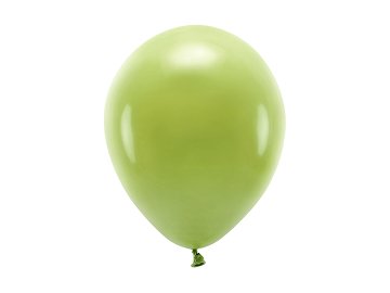 Ballons Eco 26 cm, pastel, olive (1 pqt. / 10 pc.)