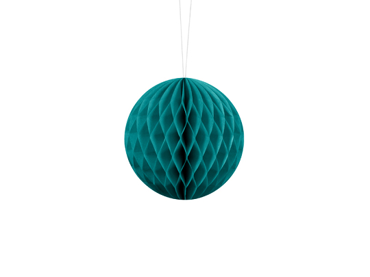 Honeycomb Ball, pastel lagoon blue, 10cm