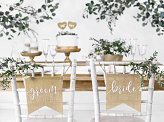 Chair signs Bride Groom (1 pkt / 2 pc.)