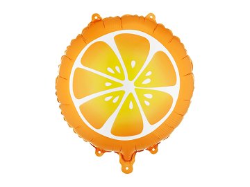 Folienballon Orange, 35 cm, orange