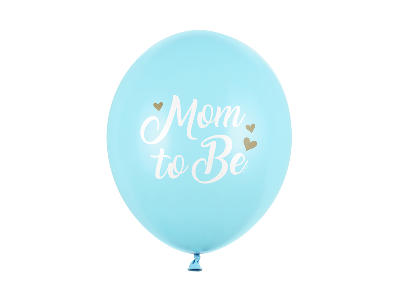 Latexballong – Mom To Be – 30-årsdag – pastell – ljusblå – 30 cm