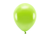Ballons Eco 26 cm métallisés, pomme verte (1 pqt. / 100 pc.)