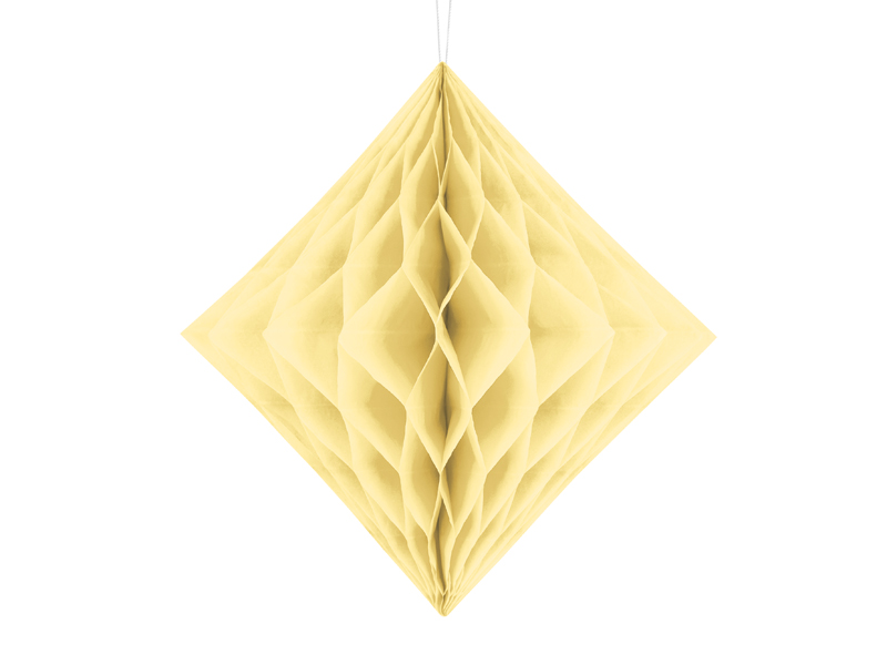 Honeycomb – Diamant – kräm – 30 cm