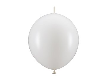 Linking Balloons, 28cm, Pastel Pure White (1 pkt / 20 pc.)