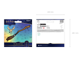 Folienballon-Set Harry Potter Besen und Schnatz, Mix (1 VPE / 2 Stk.)