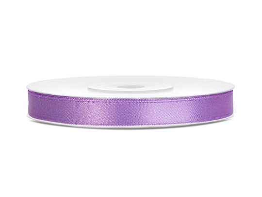 Satin Ribbon, lavender, 6mm/25m (1 pc. / 25 lm)