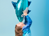 Ballon en Mylar Requin, 102x62 cm, mélange