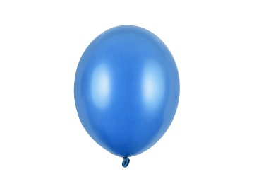 Ballons 27cm, Bleuet métallique. Bleu (1 pqt. / 10 pc.)