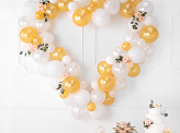 Strong Balloons 27cm, Metallic Pure White (1 pkt / 10 pc.)
