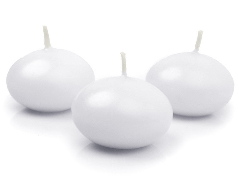 Ljushållare – vit – 5 cm – 10-pack