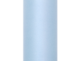 Tiul gładki, błękit, 0,5 x 9m