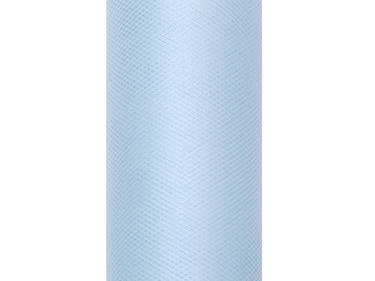 Tiul gładki, błękit, 0,5 x 9m