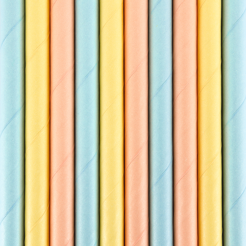 Sugrör – Sommar – mix – 19.5 cm – 10-pack