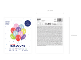 Ballons Strong 27cm, Metallic Mix (1 VPE / 10 Stk.)