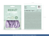Ballons Eco 30 cm, métallisés, lilas (1 pqt. / 10 pc.)