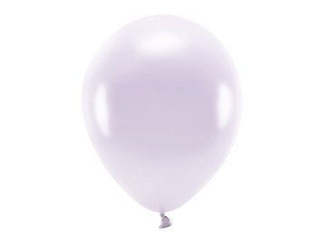 Balony Eco 30cm metalizowane, liliowy (1 op. / 10 szt.)