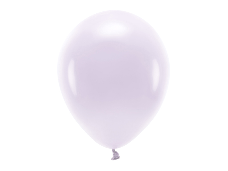 Latexballong ECO – pastell – ljus lila – 30 cm – 10-pack