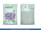 Ballons Eco 30 cm pastel lilas clair (1 pqt. / 100 pc.)