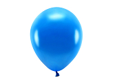 Eco Balloons 26cm metallic, navy blue (1 pkt / 10 pc.)