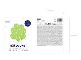 Ballons 30 cm, Vert citron pastel (1 pqt. / 10 pc.)
