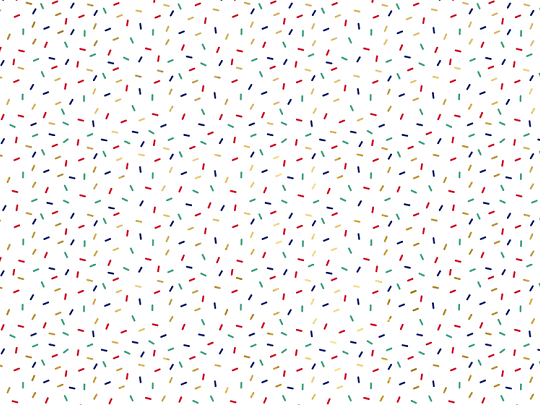 Papier d'emballage - Sprinkles, 70x200cm