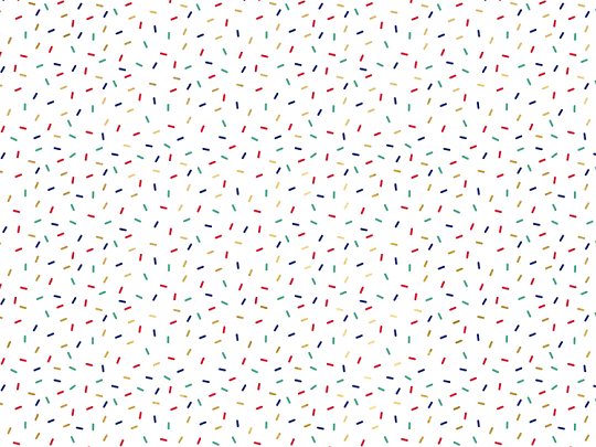 Papier d'emballage - Sprinkles, 70x200cm