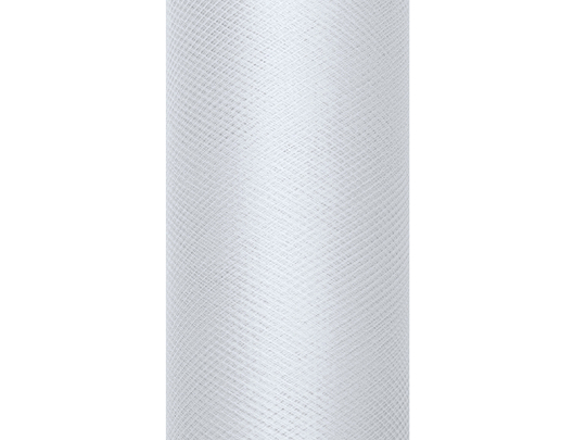 Tulle Plain, light grey, 0.15 x 9m (1 pc. / 9 lm)