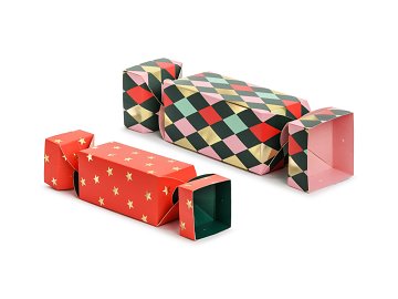 Gift boxes Candies, mix, 7x37 cm - 9x47 cm (1 pkt / 2 pc.)
