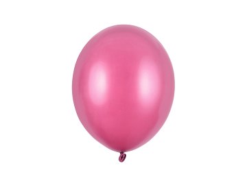 Ballons Strong 27cm, Rose chaud métallique (1 pqt. / 100 pc.)
