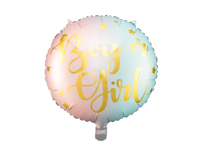 Folieballong – mix – 35 cm
