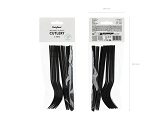 Plastic cutlery, 18–18.5 cm, black (1 pkt / 12 pc.)