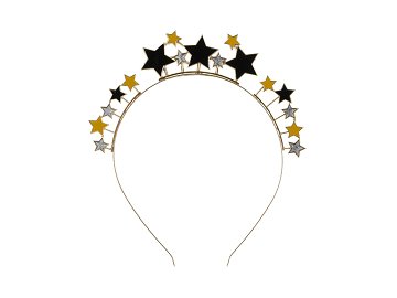 Headband Stars, 17x19.5 cm, mix
