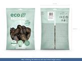 Ballons Eco 30 micrométalliques, brun (1 pqt. / 100 pc.)