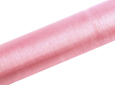 Organza Plain, light pink, 0.16 x 9m (1 pc. / 9 lm)