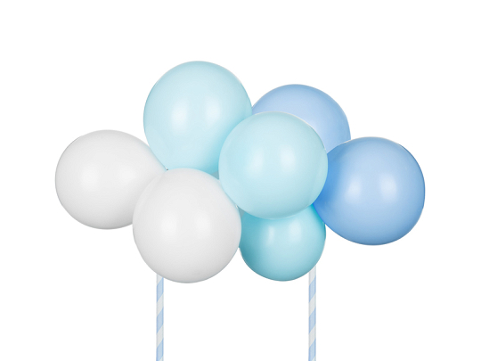 Ballon-Kuchentopper, blau, 29 cm