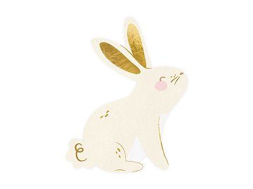 Napkins Bunny, mix, 14x15 cm (1 pkt / 20 pc.)