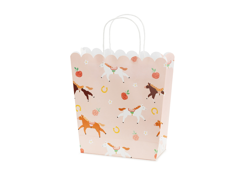 Presentpåse – Hästar – mix – 22x8.5 cm