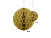 Honeycomb Ball, gold, 20cm