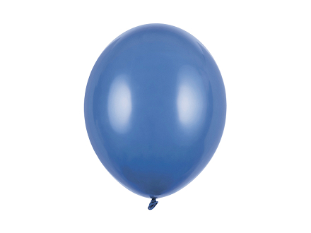 Ballons Strong 30 cm, bleu marine pastel (1 pqt. / 10 pc.)