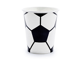 Paper cups Football, mix, 260 ml (1 pkt / 6 pc.)