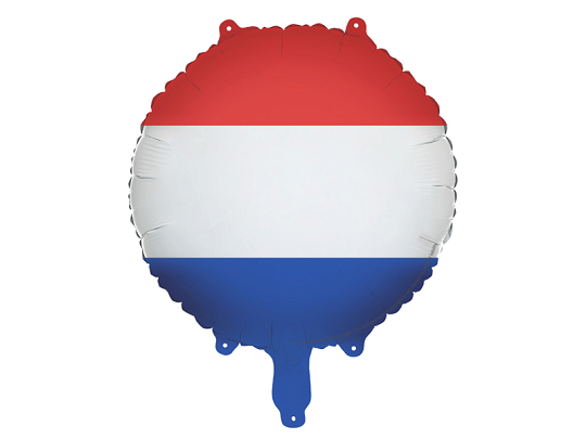Folienballon Flagge Niederlande, 35 cm, Mix