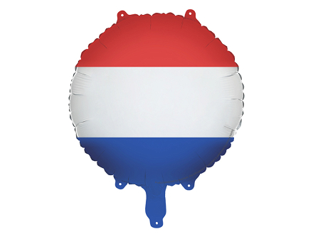 Foil balloon Dutch Flag, 35 cm, mix
